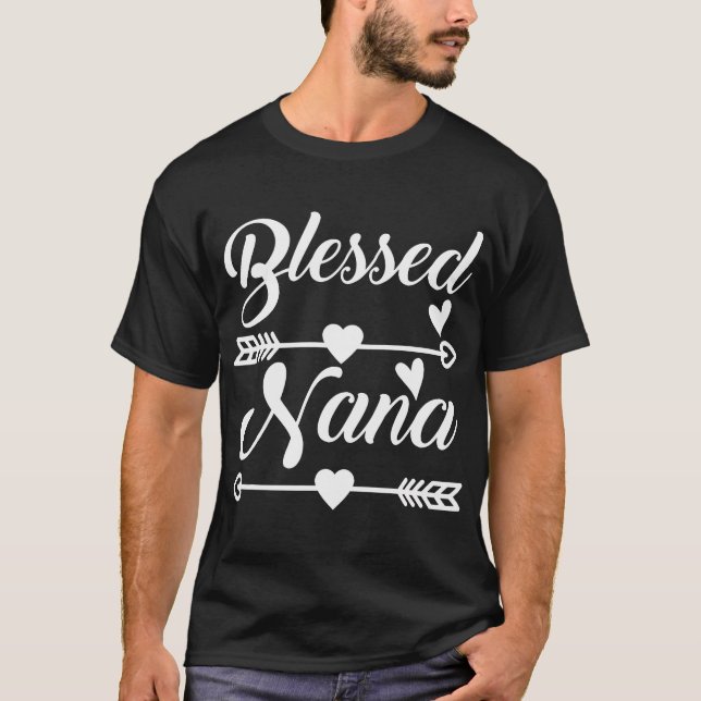 T-shirt Blessé Nana Cursive (Devant)