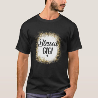 T-shirt Blessed Gigi Leopard    Best Mom Ever  Mother's Da