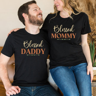 T-shirt Blessed Mommy | Matching Family Shirt for Mom