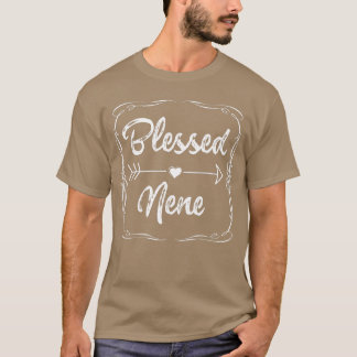 T-shirt Blessed Nene Mothers Day Gifts Cuteee Family Arrow