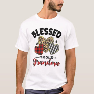 T-shirt Blessed To Be Called Grandma Mother
