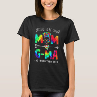 T-shirt Blessed To Be Called Mom And G Ma Mother's Day