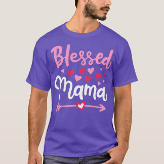 T-shirt Blessée Mama Mère Fête des mères