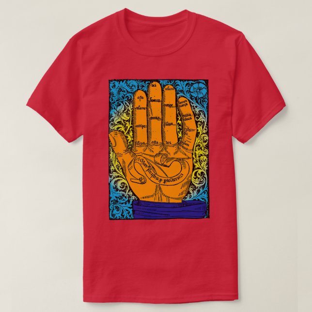T-shirt Blessings of the left hand (Design devant)