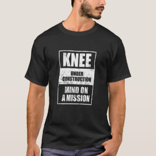 T-shirt Blessure au genou, Récupération du genou, Remplace