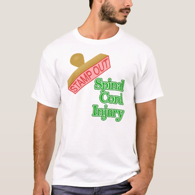 T-shirt Blessure de moelle épinière (Devant)