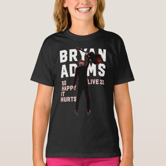 T-shirt BLESSURES EN VIE SI BRYAN IT SO 2022 ADAMS TOUR Es (Devant)