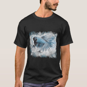 T-shirt Bleu Aqua - Court
