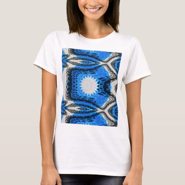 T-shirt Bleu atomique (Devant)