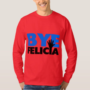 T-shirt Bleu audacieux de Felicia de vague secondaire de