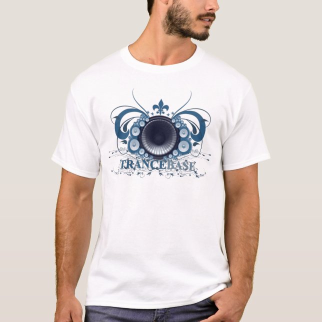 T-shirt Bleu bas de transe (Devant)