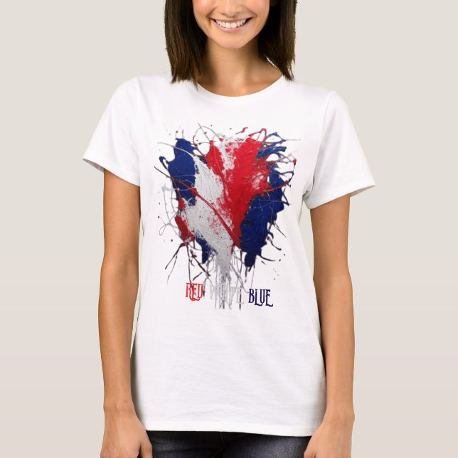 T-shirt BLEU BLANC ROUGE (Devant)