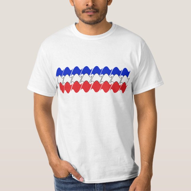 T-shirt Bleu Blanc Rouge (Devant)