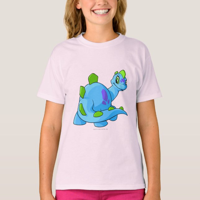 T-shirt Bleu Chomby (Devant)