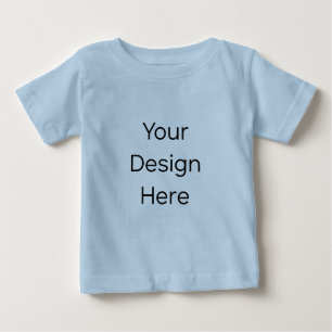 T-Shirt bleu clair pour bébé