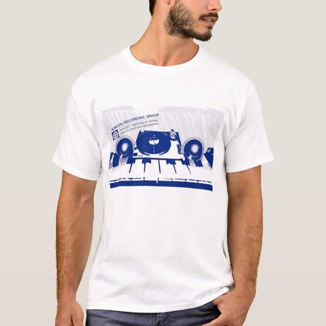 T-shirt Bleu d'Auragin (Devant)