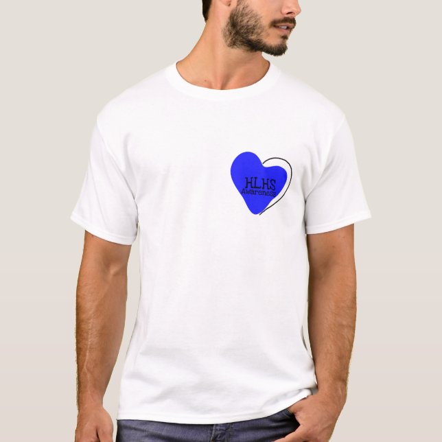 T-shirt Bleu de HLHS-Combat de Makenzie (Devant)