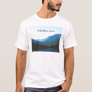 T-shirt Bleu de jaspe de Banff
