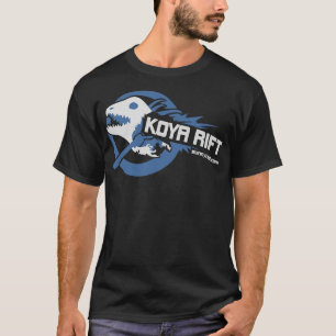 T-shirt Bleu de la crevasse de Koya (G2) (obscurité)