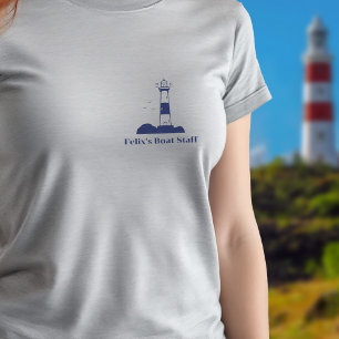 T-shirt Bleu de la marine phare