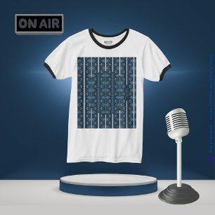T-shirt bleu de la poète Adiela Akoo