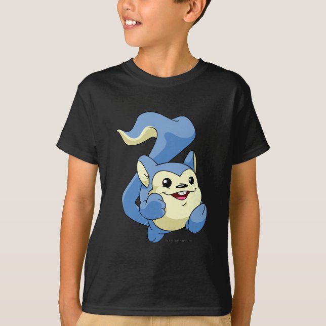 T-shirt Bleu de Meerca (Devant)