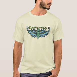 T-shirt Bleu de papillon