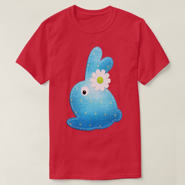 T-shirt Bleu de Pâques (Design devant)