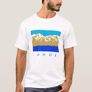 T-shirt bleu de tahoe