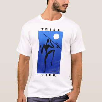 T-shirt Bleu de VIBE de tribu