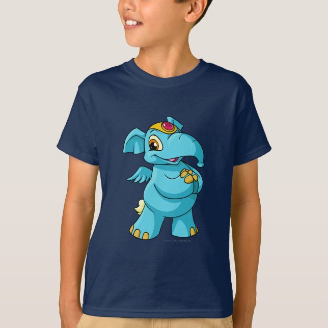T-shirt Bleu d'Elephante (Devant)