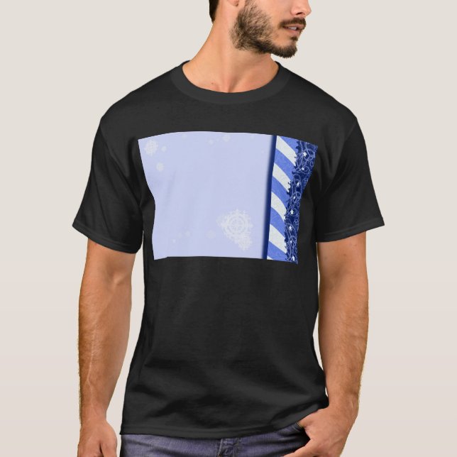 T-shirt Bleu d'hiver (Devant)