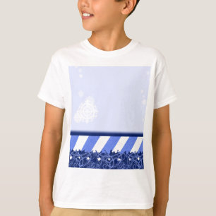T-shirt Bleu d'hiver