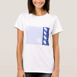 T-shirt Bleu d'hiver