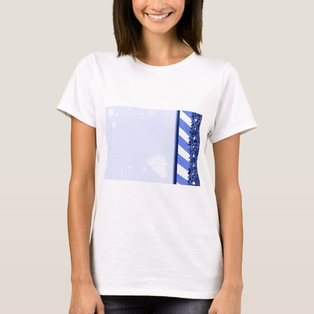 T-shirt Bleu d'hiver (Devant)