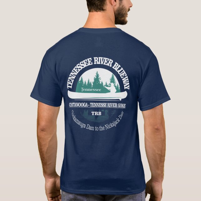 T-shirt Bleu du Tennessee (Dos)