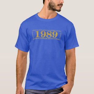 T-shirt bleu édition 1989