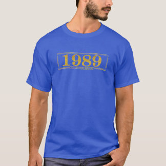 T-shirt bleu édition 1989