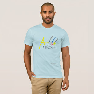 T-shirt Bleu El Americano