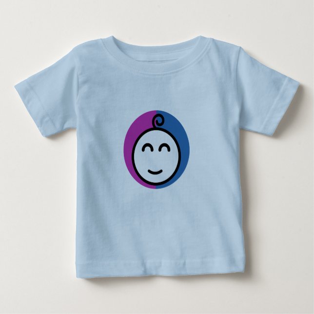 T-Shirt Bleu Enfant (1 à 5 ans) (Devant)