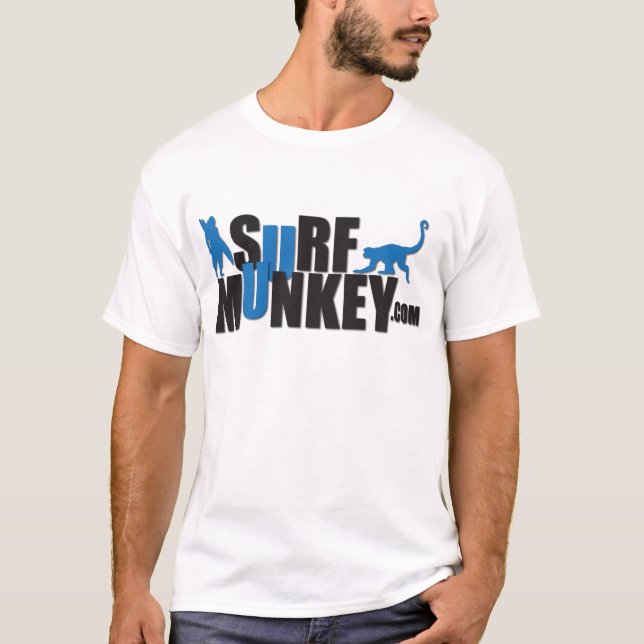 T-shirt Bleu-foncé - conception #2 de panneau-réclame de (Devant)