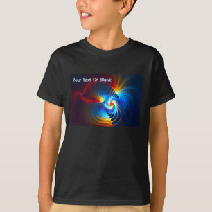 T-shirt Bleu gravitationnel