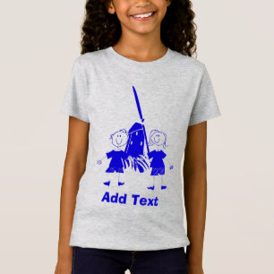 T-Shirt bleu hollandais pour enfants