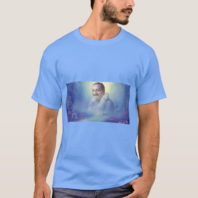 T-shirt bleu homme (Devant)