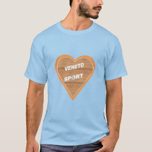 T-shirt bleu homme VENETO SPORT