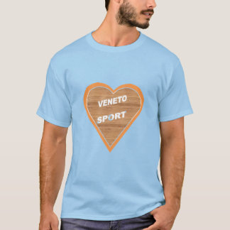 T-shirt bleu homme VENETO SPORT