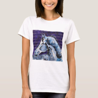 T-shirt Bleu, Logan Blue Line carré