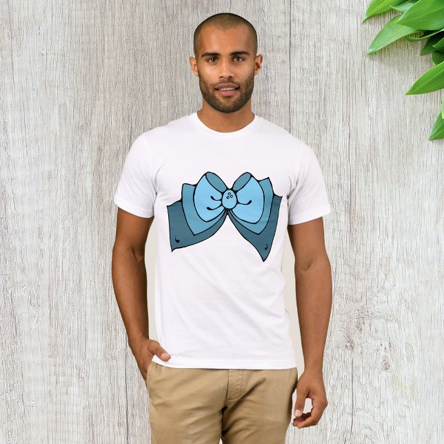 T-shirt bleu mâle (Créateur téléchargé)