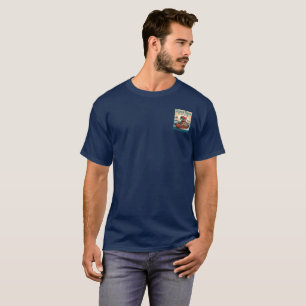 T-shirt bleu marine
