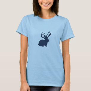 T-shirt Bleu marine de Jackalope
